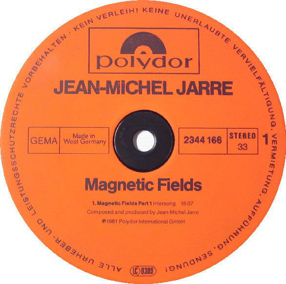 Jarre, Jean Michel  - Magnetic Fields