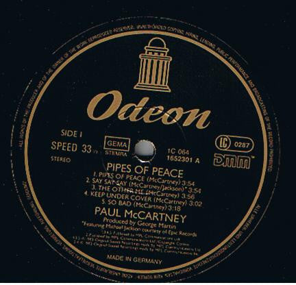 McCartney, Paul - Pipes Of Peace