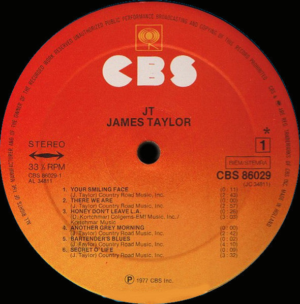Taylor, James - JT