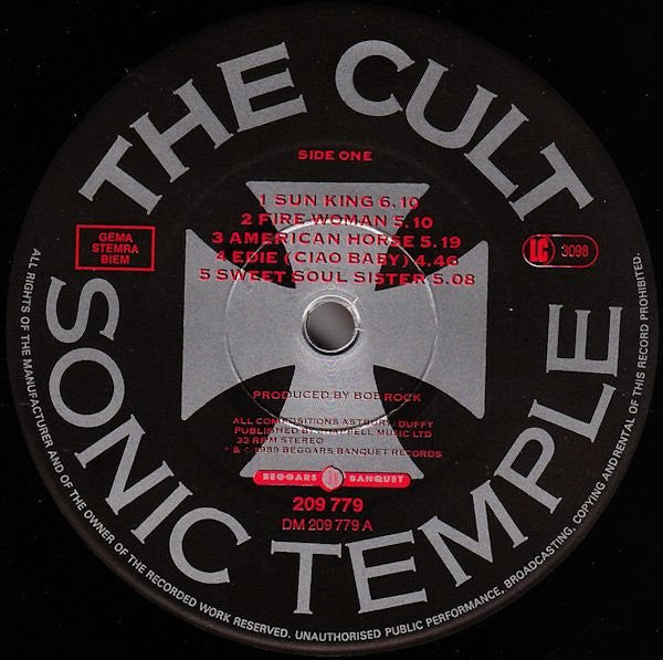 Cult - Sonic Temple - RecordPusher  