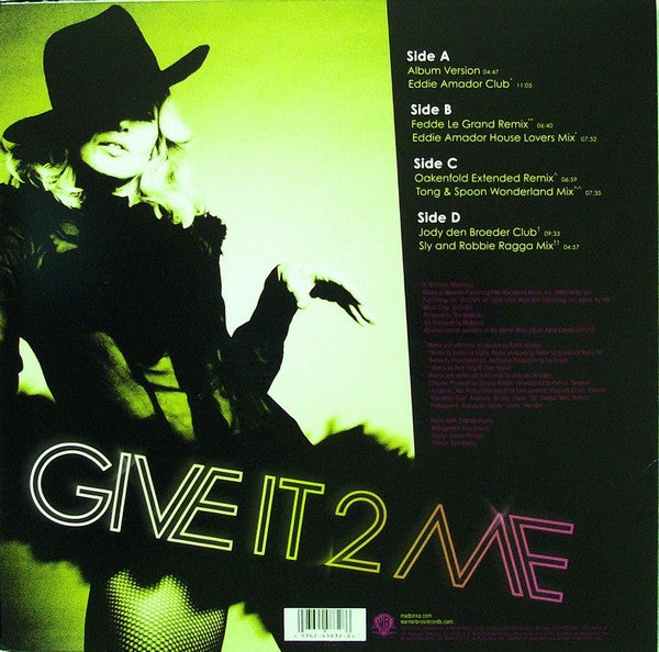 Madonna - Give It 2 Me - RecordPusher  