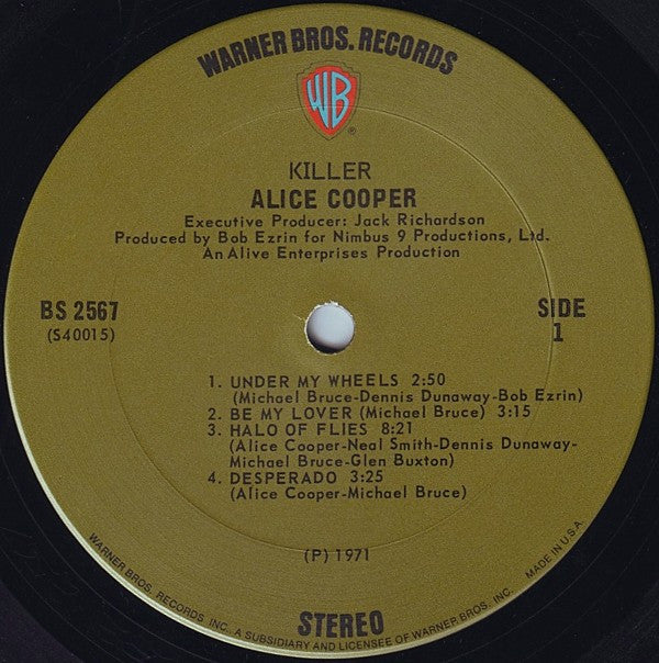 Cooper, Alice - Killer