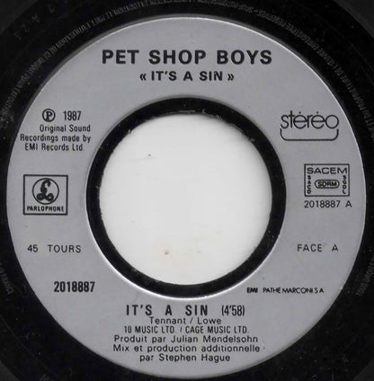 Pet Shop Boys -  It's A Sin