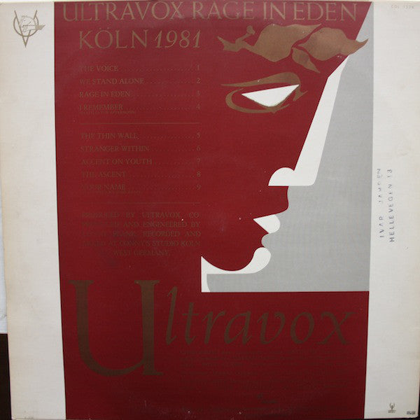 Ultravox - Rage In Eden