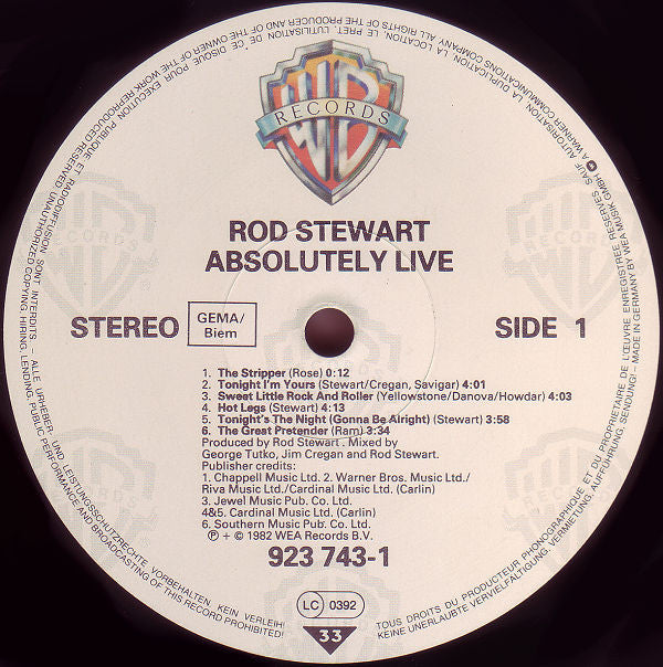 Stewart, Rod - Absolutely Live
