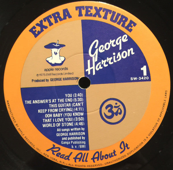 Harrison, George - Extra Texture