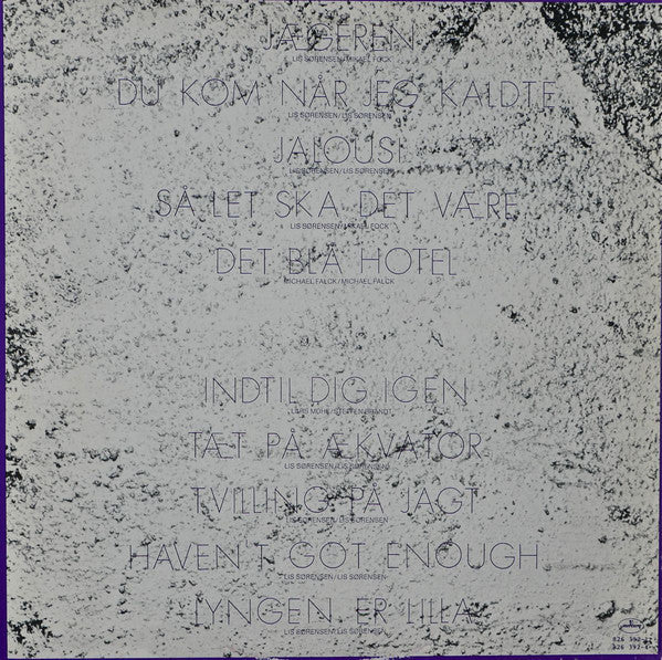 Sørensen, Lis ‎– Lis Sørensen