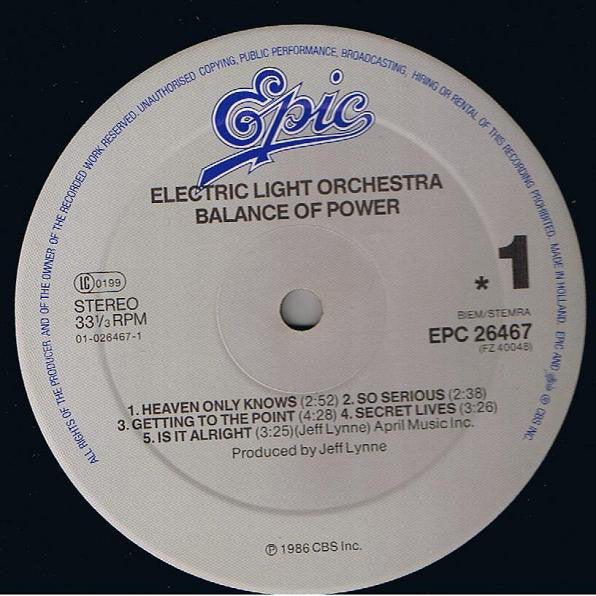 Electric Light Orchestra - Balance Of Power