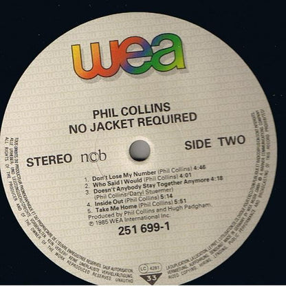 Collins, Phil - No Jacket Required