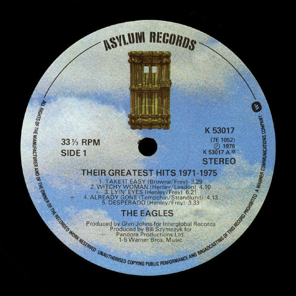 Eagles - Their Greatest Hits
