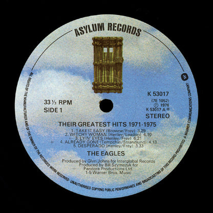 Eagles - Their Greatest Hits