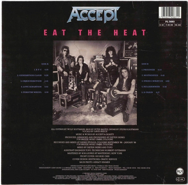 Accept - Eat The Heat - RecordPusher  