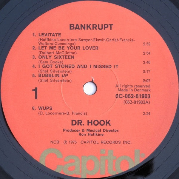 Dr. Hook ‎– Bankrupt