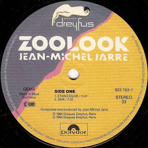 Jarre,  Jean Michel ‎– Zoolook