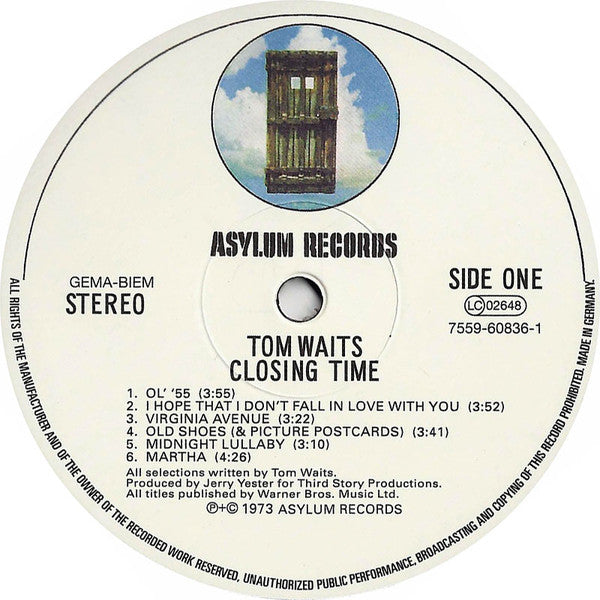 Waits, Tom - Closing Time