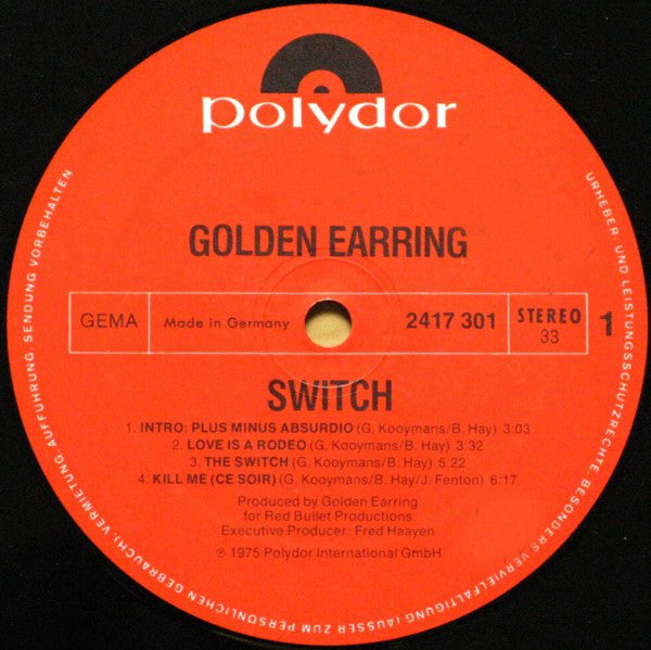 Golden Earring ‎– Switch