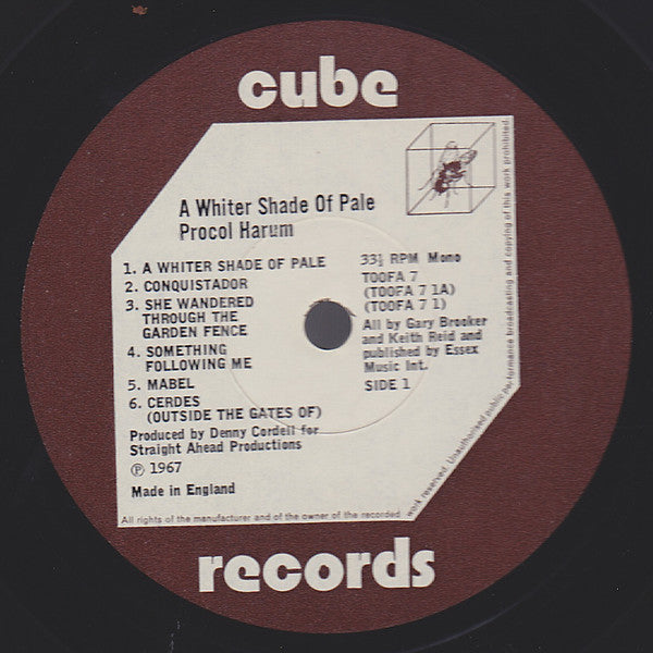 Procol Harum - A White Shade Of Pale/A Salty Dog