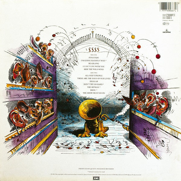 Queen - Innuendo – RecordPusher - International Vinyl Record Store