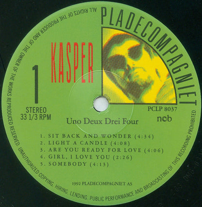 Kasper Winding ‎– Uno Deux Drei Four