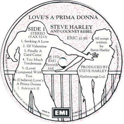 Harley, Steve And Cockney Rebel ‎– Love's A Prima Donna