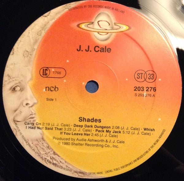 Cale, J.J. - Shades - RecordPusher  
