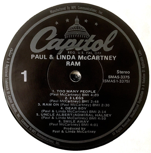 McCartney, Paul & Linda - RAM