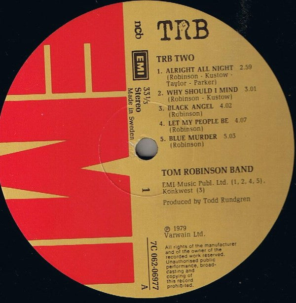 Tom Robinson Band - TRB Two