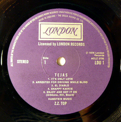 ZZ Top - Tejas