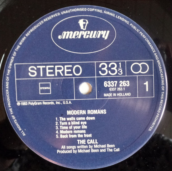 Call Modern Romans RecordPusher International Vinyl Record Store