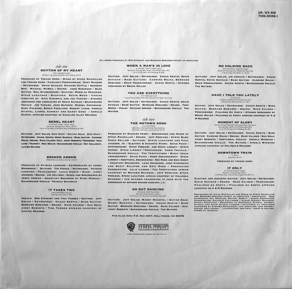 Stewart, Rod ‎– Vagabond Heart