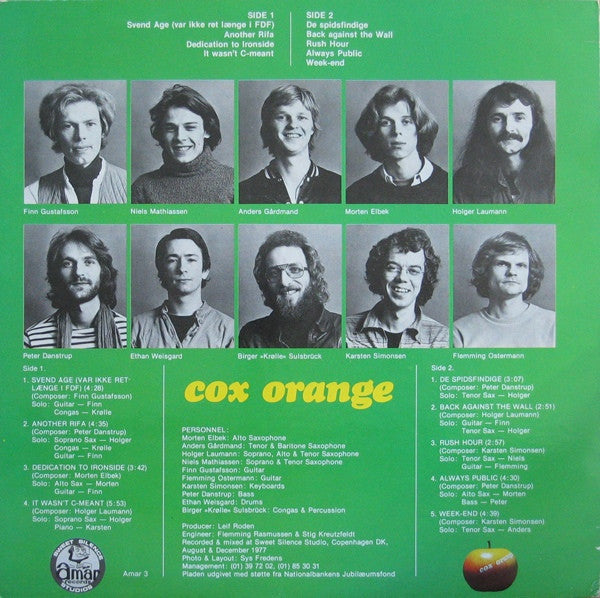 Cox Orange ‎– Cox Orange