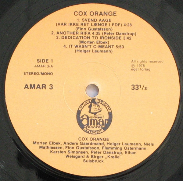 Cox Orange ‎– Cox Orange
