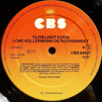 Lone Kellermann & Rockbandet ‎– Tilfældigt Forbi