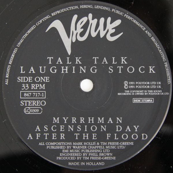 Talk Talk - Laughing Stock