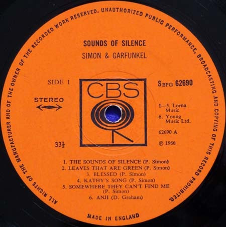 Simon & Garfunkel - Sound Of Silence