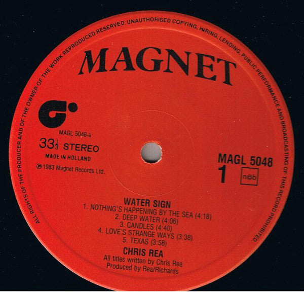 Rea, Chris - Water Sign