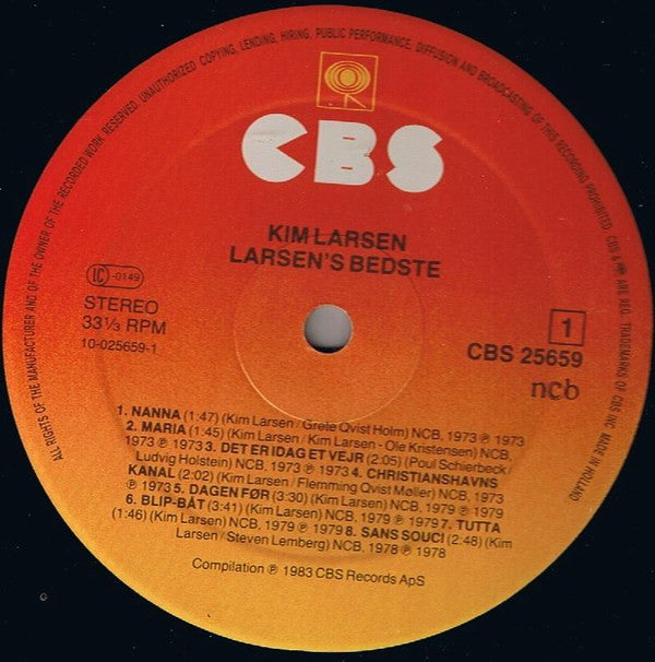 Larsen, Kim - Larsens Bedste