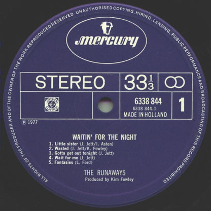 Runaways - Waitin' For The Night