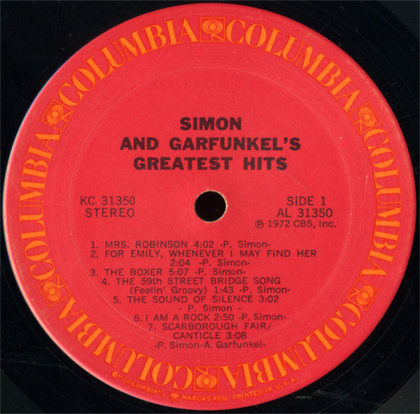Simon And Garfunkel - Simon And Garfunkel's Greatest Hits