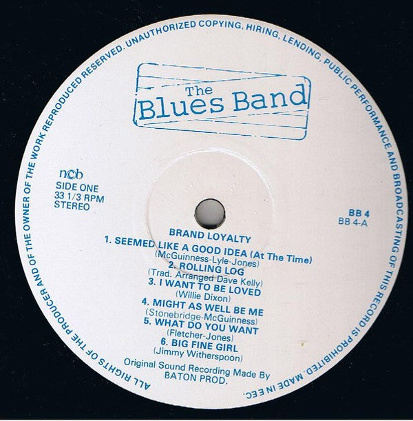 Blues Band - Brand Loyalty