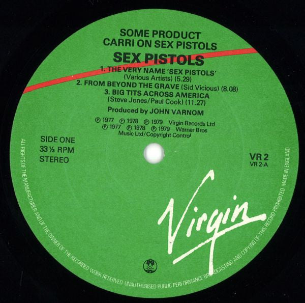 Sex Pistols - Some Product Carri On Sex Pistols