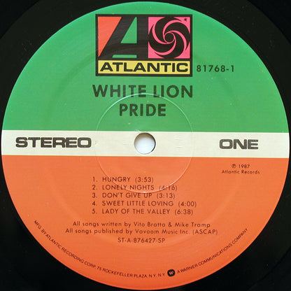 White Lion - Pride