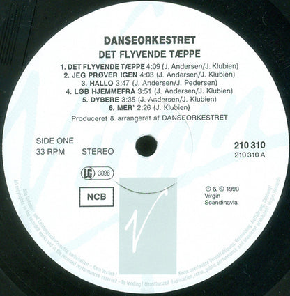 Danseorkestret ‎– Det Flyvende Tæppe