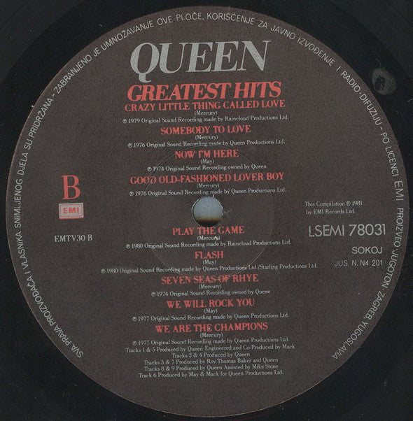 Queen - Greatest Hits