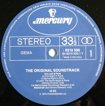 10cc - The Original Soundtrack