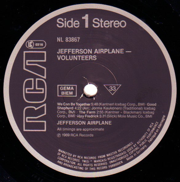 Jefferson Airplane - Volunteers
