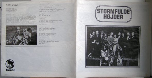 Jomfru Ane ‎– Stormfulde Højder - Live!