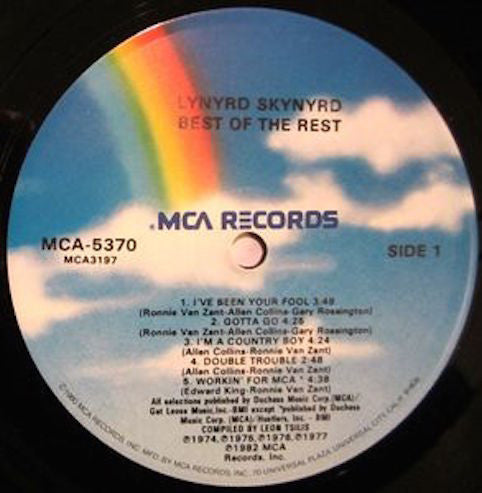 Lynyrd Skynyrd ‎– Best Of The Rest