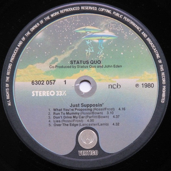 Status Quo ‎– Just Supposin'...