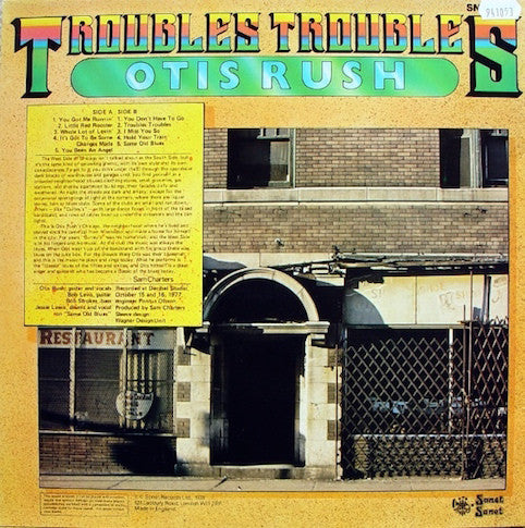 Rush, Otis ‎– Troubles Troubles